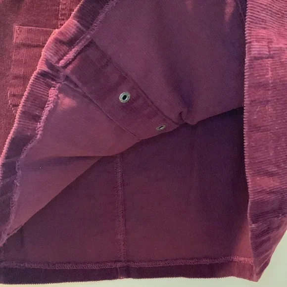 Never Worn Brandy Melville corduroy burgundy skirt - Picture 5 of 7